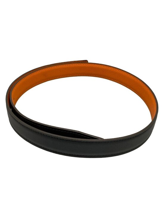 Hermes Belt 80 Black Orange main image 5